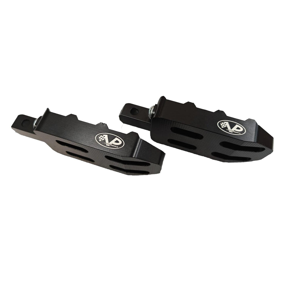 V Performance rider foot peg set - Black
