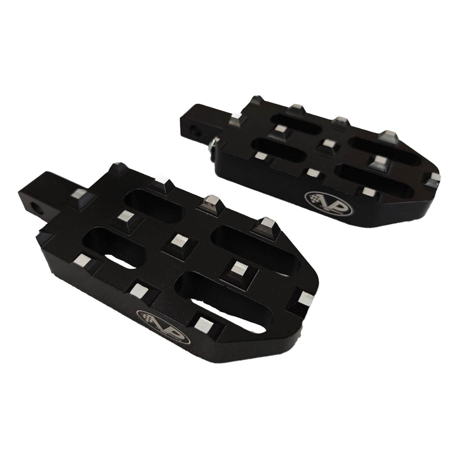 V Performance rider foot peg set - Black