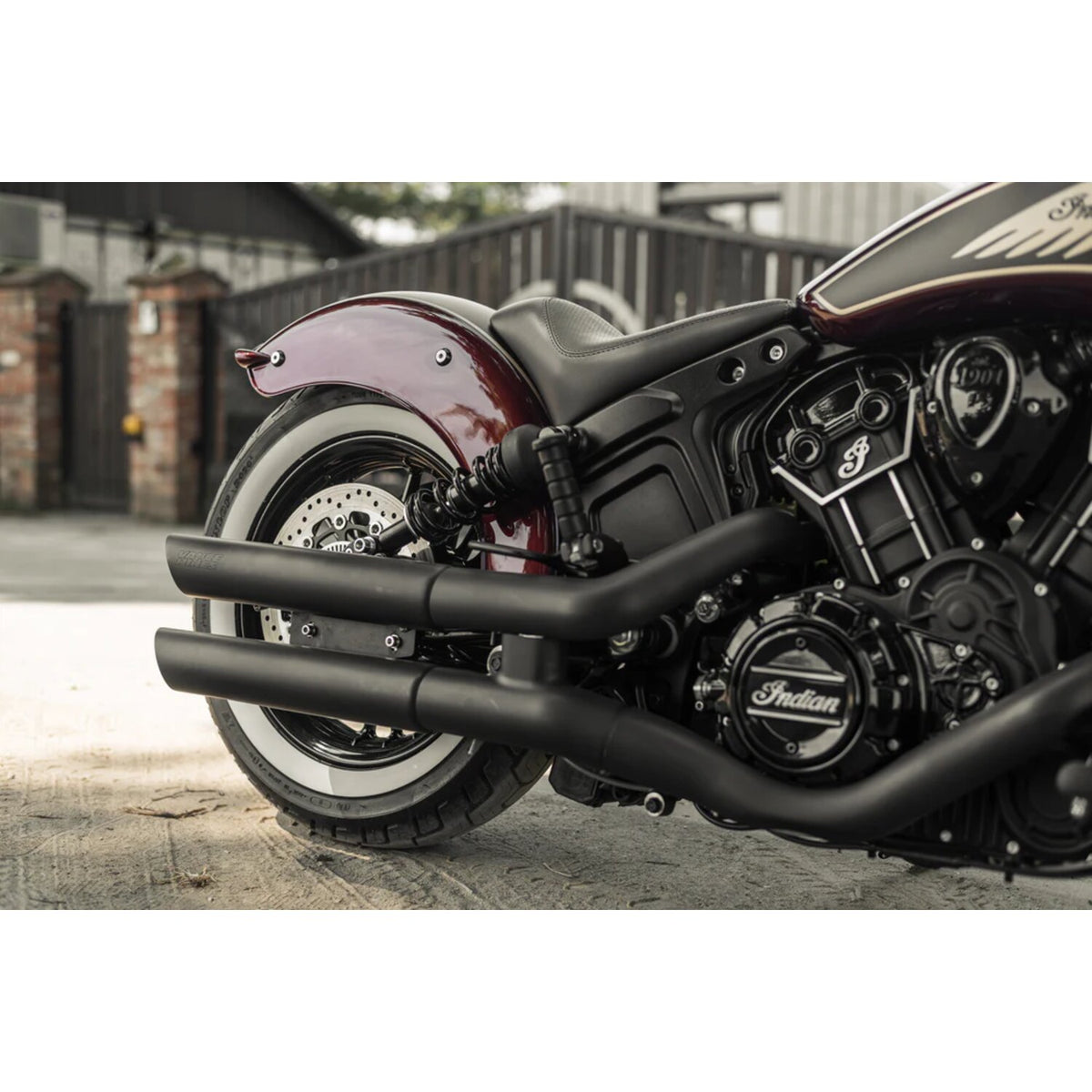 Killer Custom Rear Fender Apache II - Black