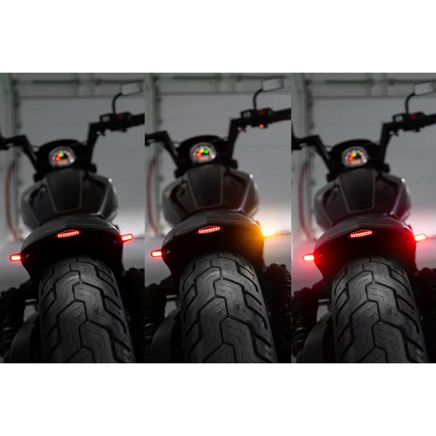 Killer Custom Mohawk Led Rear Taillight / Turn Signal Comb
