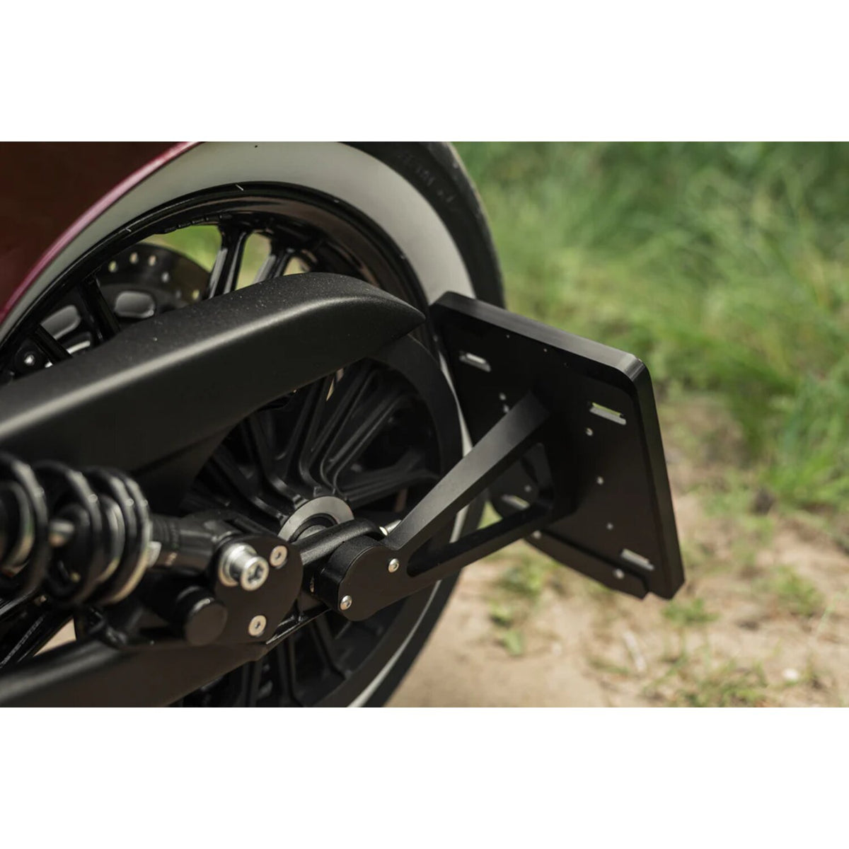 Killer Custom Licence Plate Bracket - Black