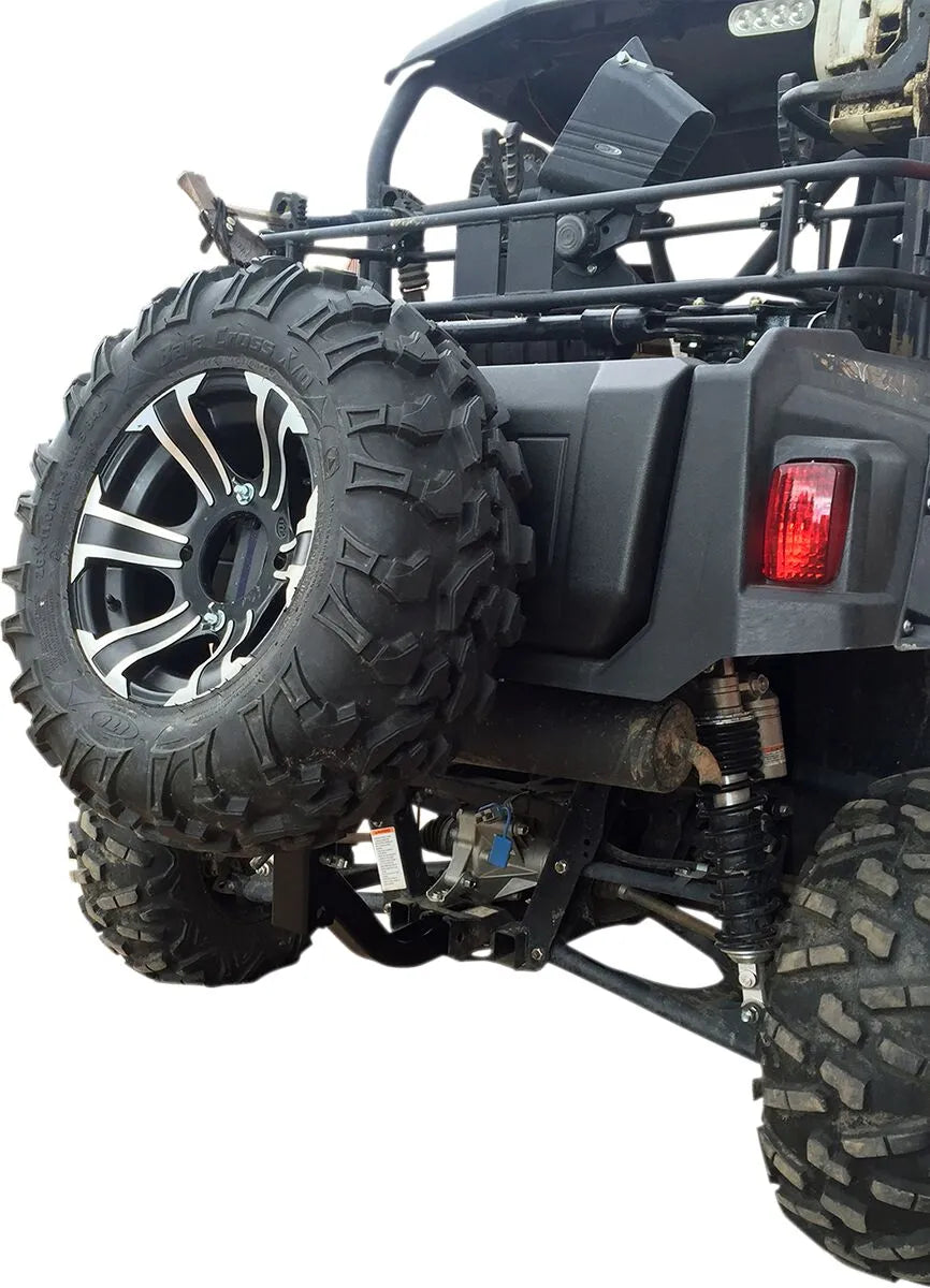 Moose Offroad Receiver Hitch Spare Tire Mount For 2" Receivers
