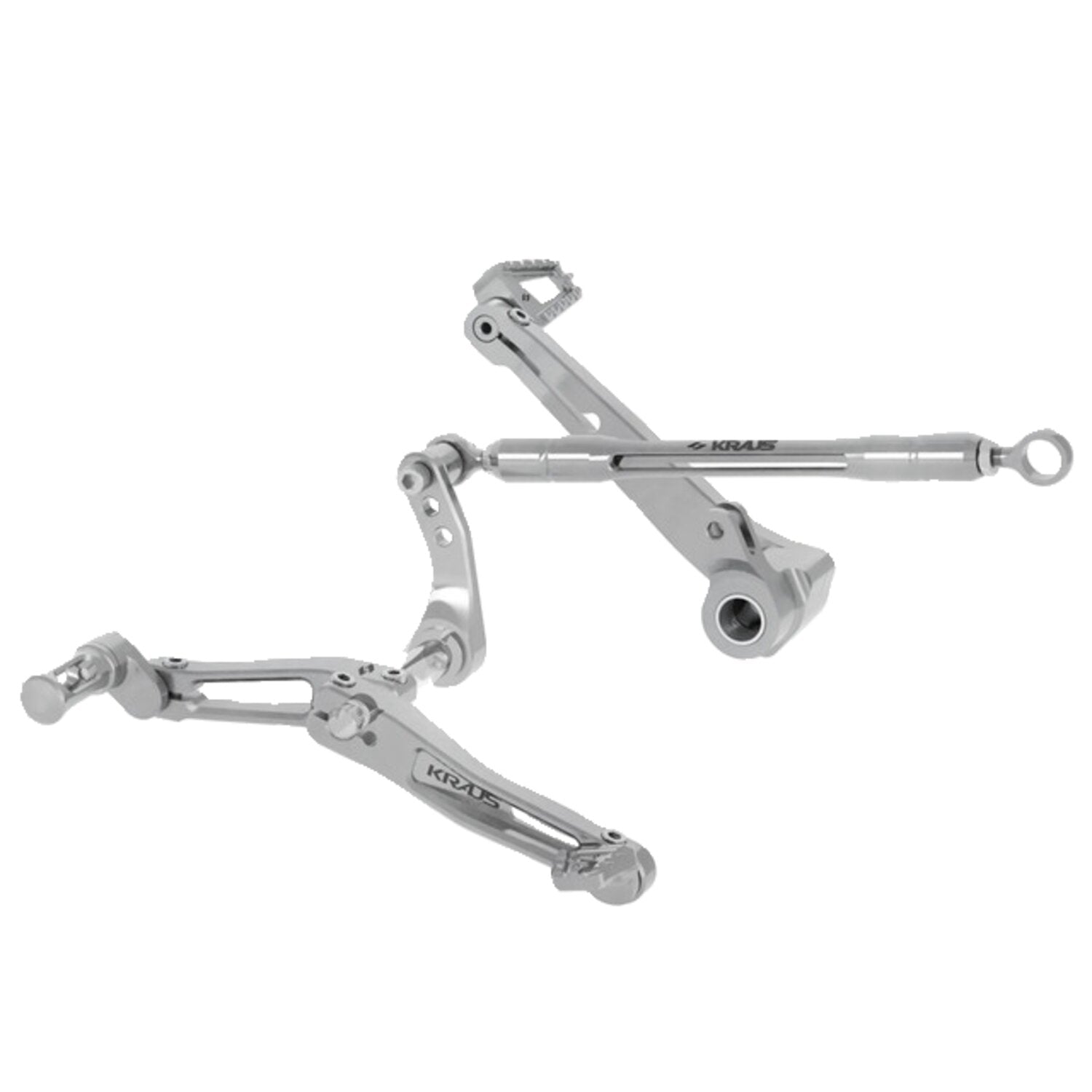 Kraus Apex SS3 Bagger foot controls - Machined Finish