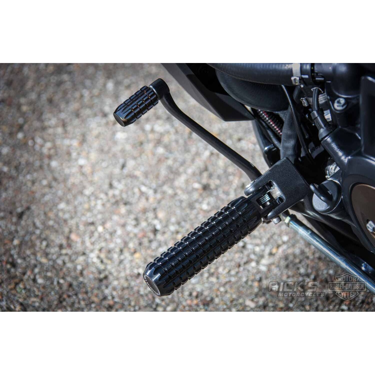 Rick's Motorcycles Clubstyle shift peg AK 4.7 - Black