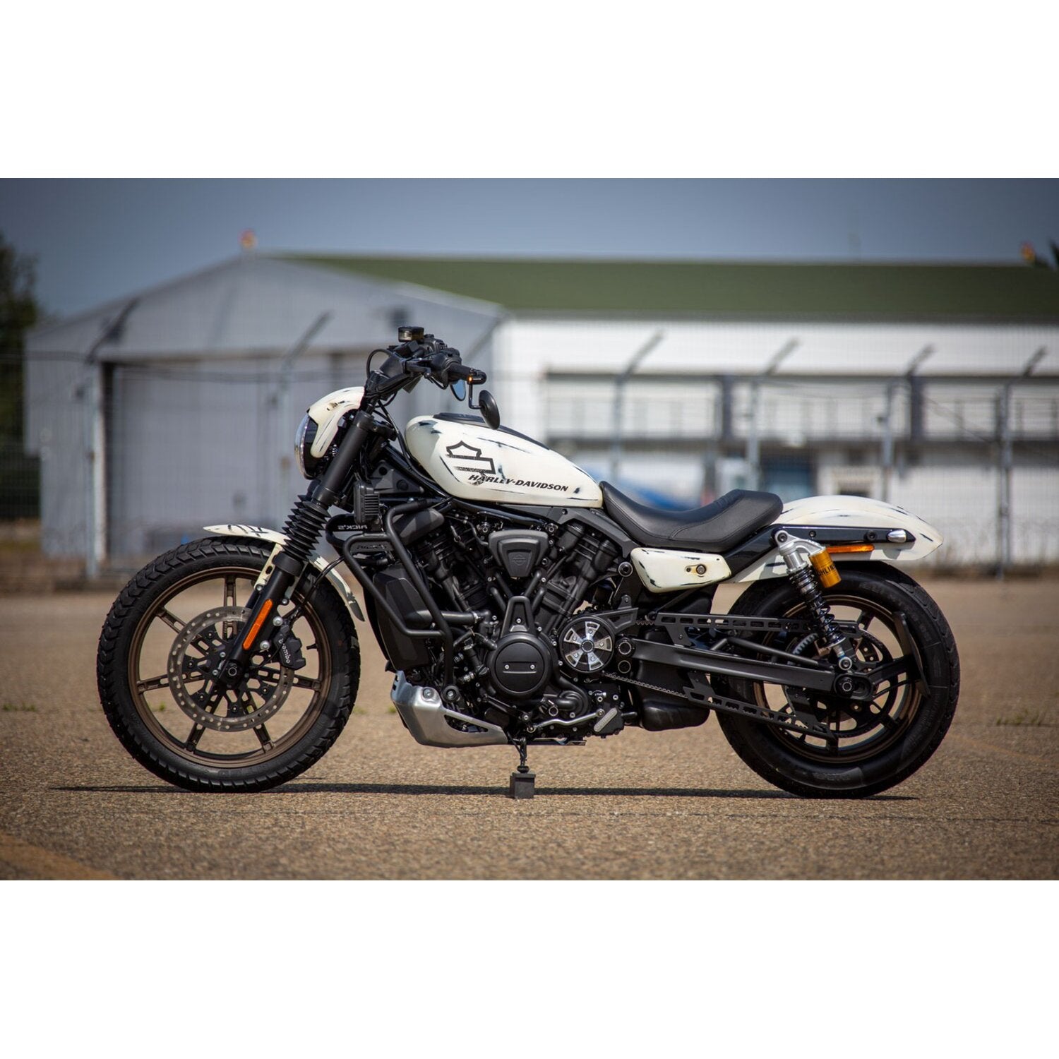 Rick's Motorcycles belt cover kit Nightster - Matte black