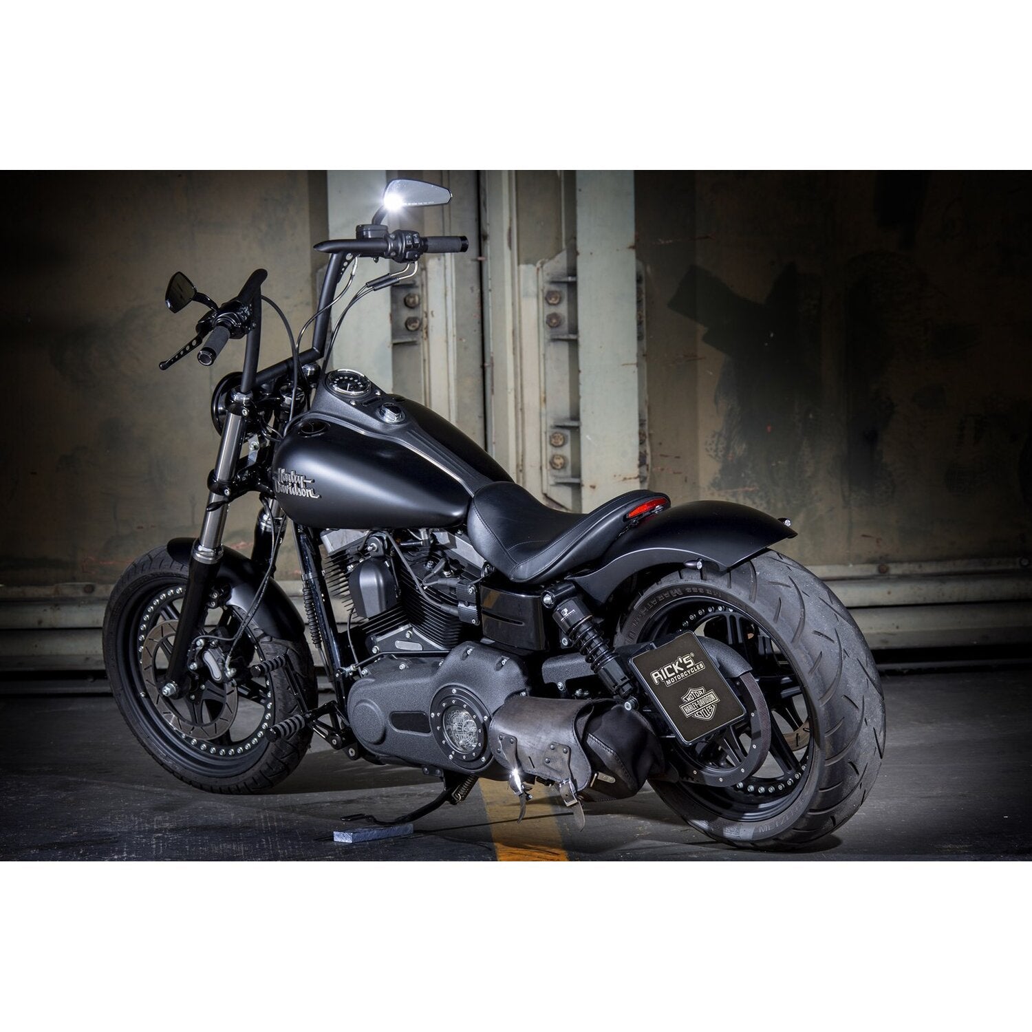 Rick's Motorcycles side mount License plate bracket short