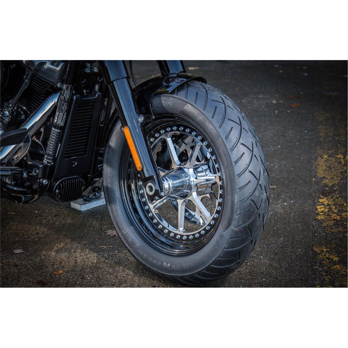 Rick's Motorcycles Softail 16" custom front fender - Long