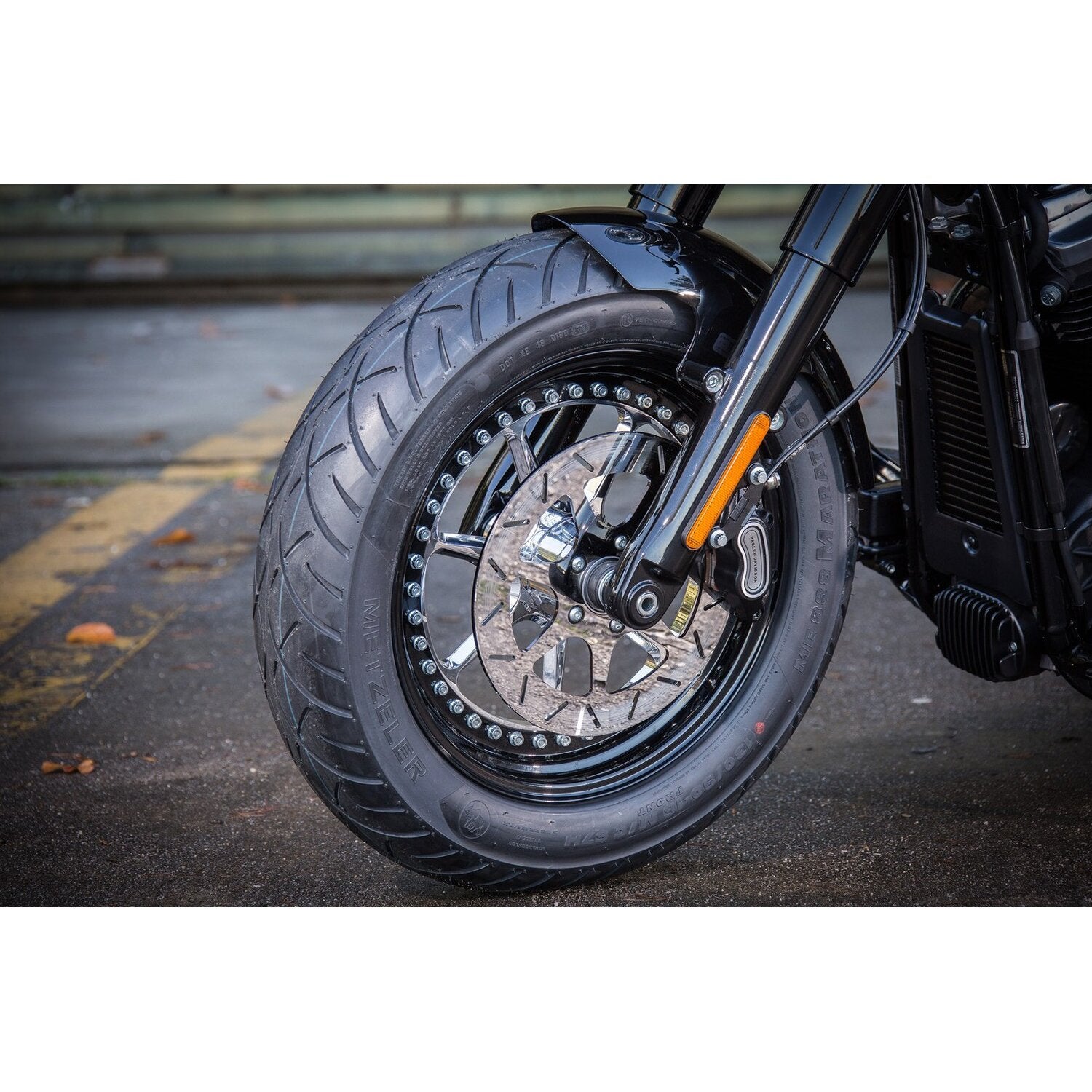 Rick's Motorcycles Softail 16" custom front fender - Long