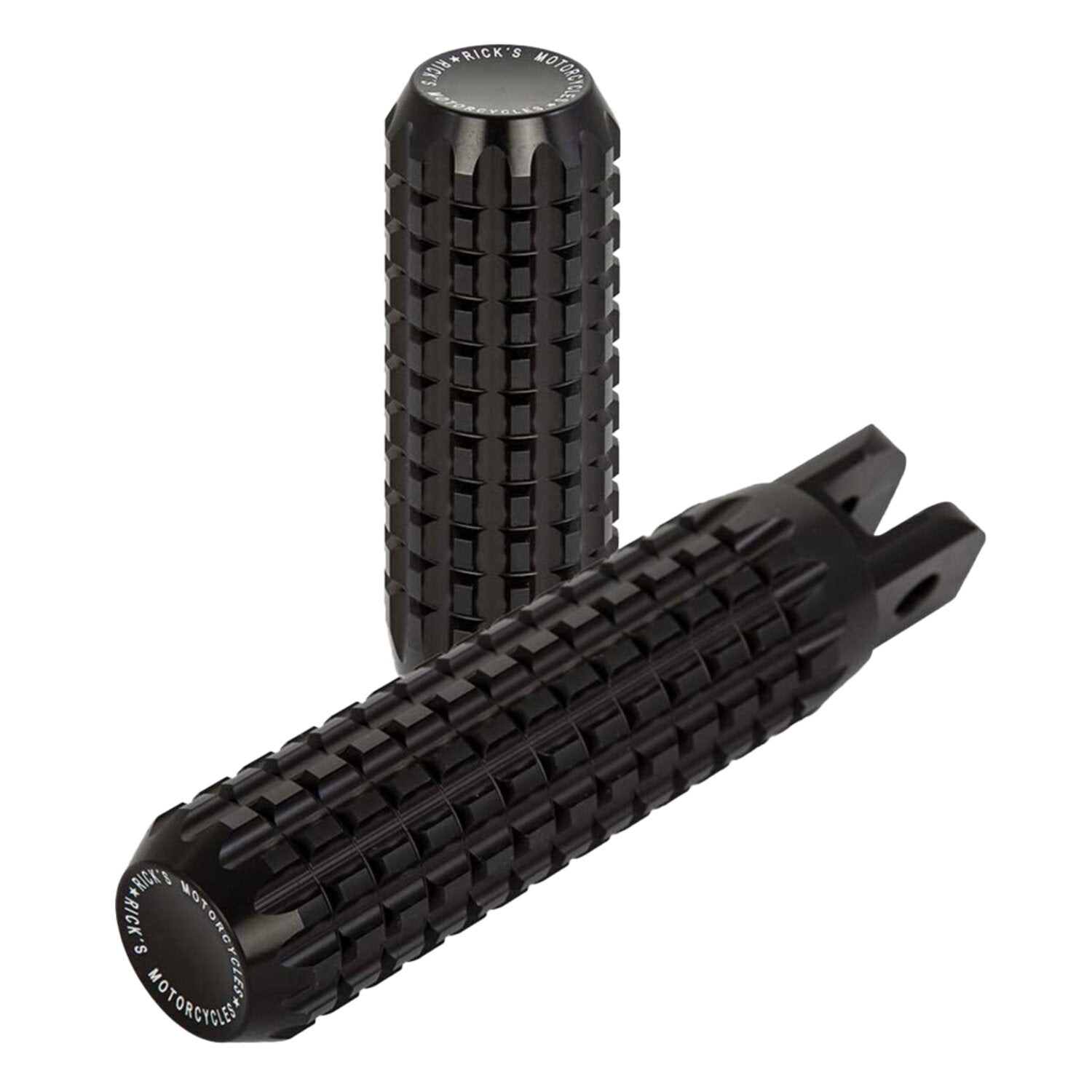 Rick's Motorcycles passenger foot pegs AK 4.7 - Black