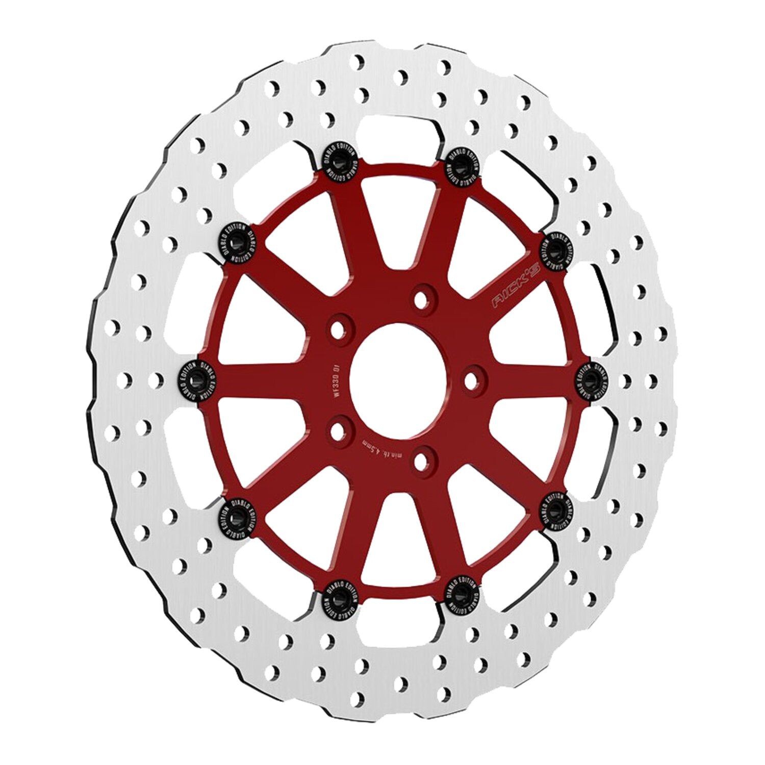Rick's Motorcycles Wave brake disc EL Diablo 11.8"