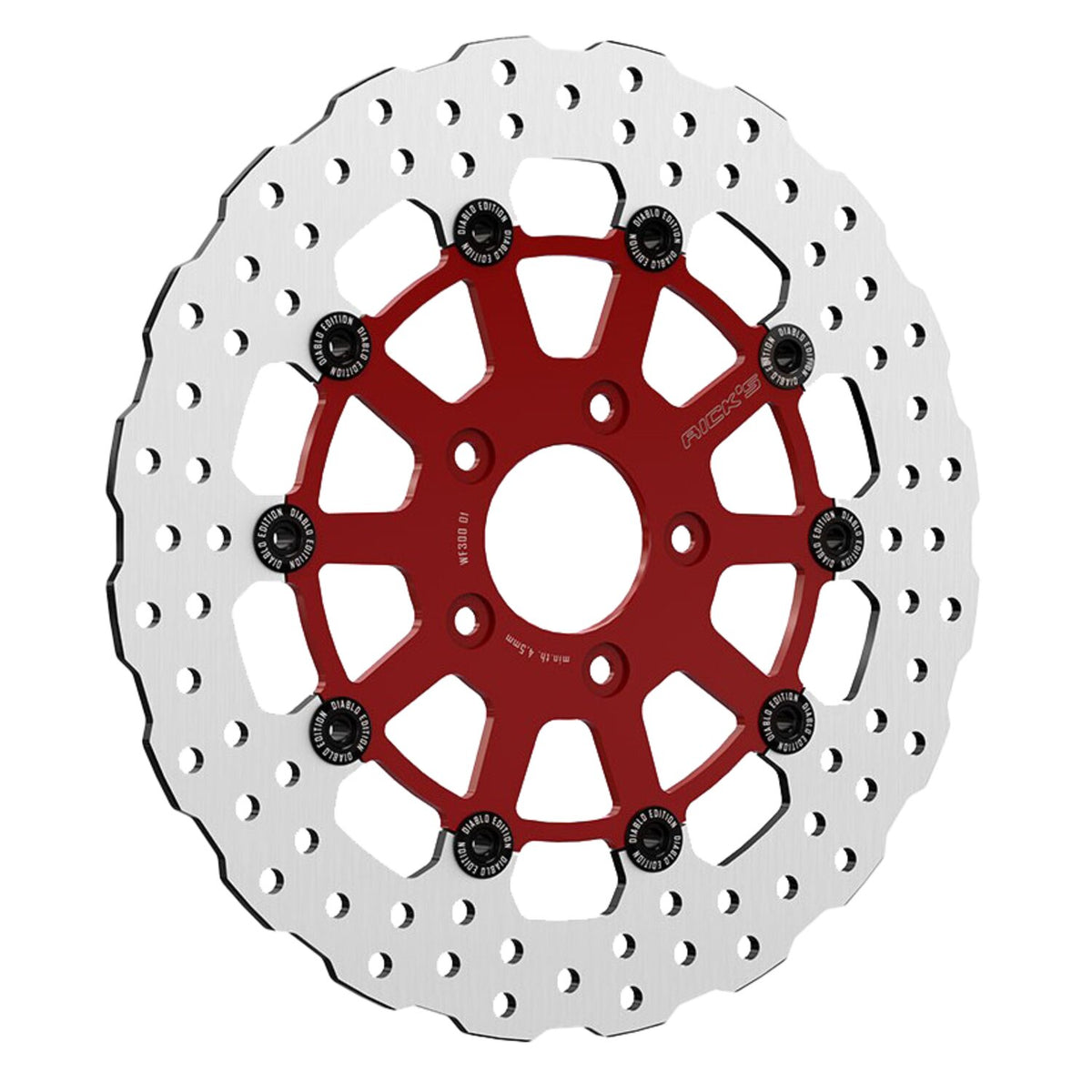 Rick's Motorcycles rear Wave brake disc EL Diablo 11.5"