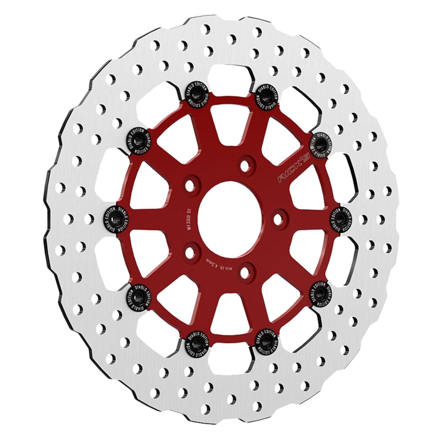 Rick's Motorcycles rear Wave brake disc EL Diablo 11.5"