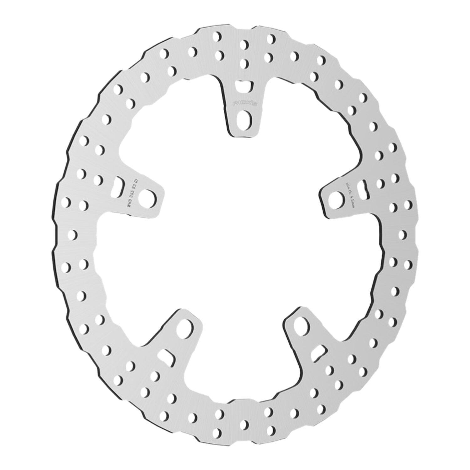 Rick's Motorcycles front Wave brake disc 14" - SS