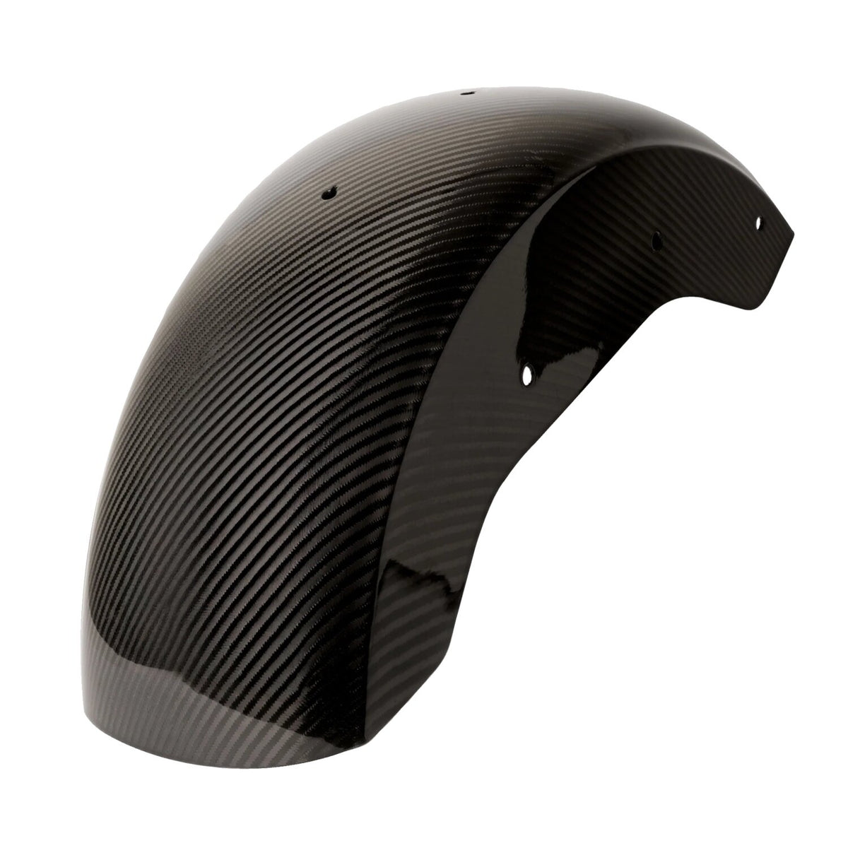 Tommy & Sons carbon fiber stock style rear fender - Woven