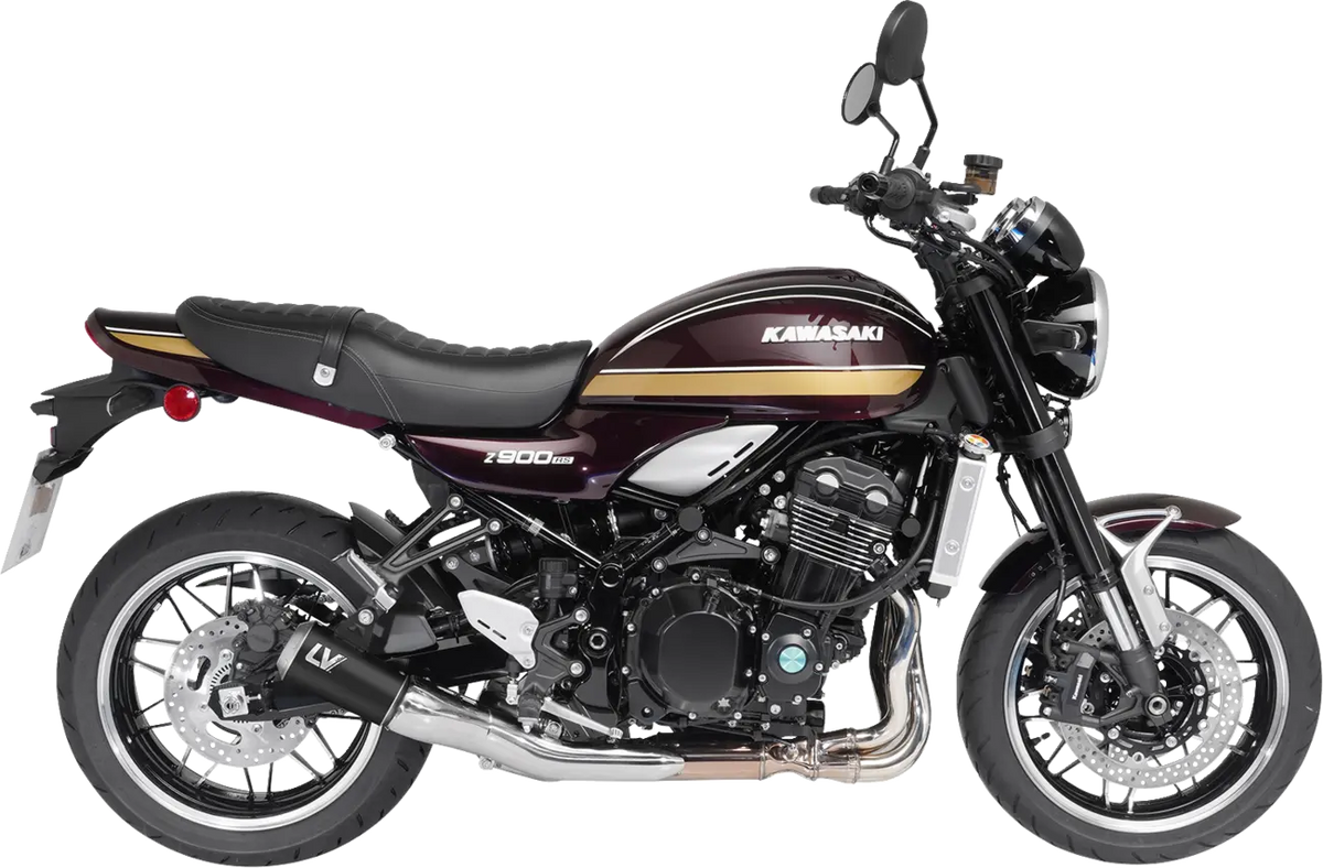 Leovince LV-10 Slip-On Muffler Black for Kawasaki Z900RS