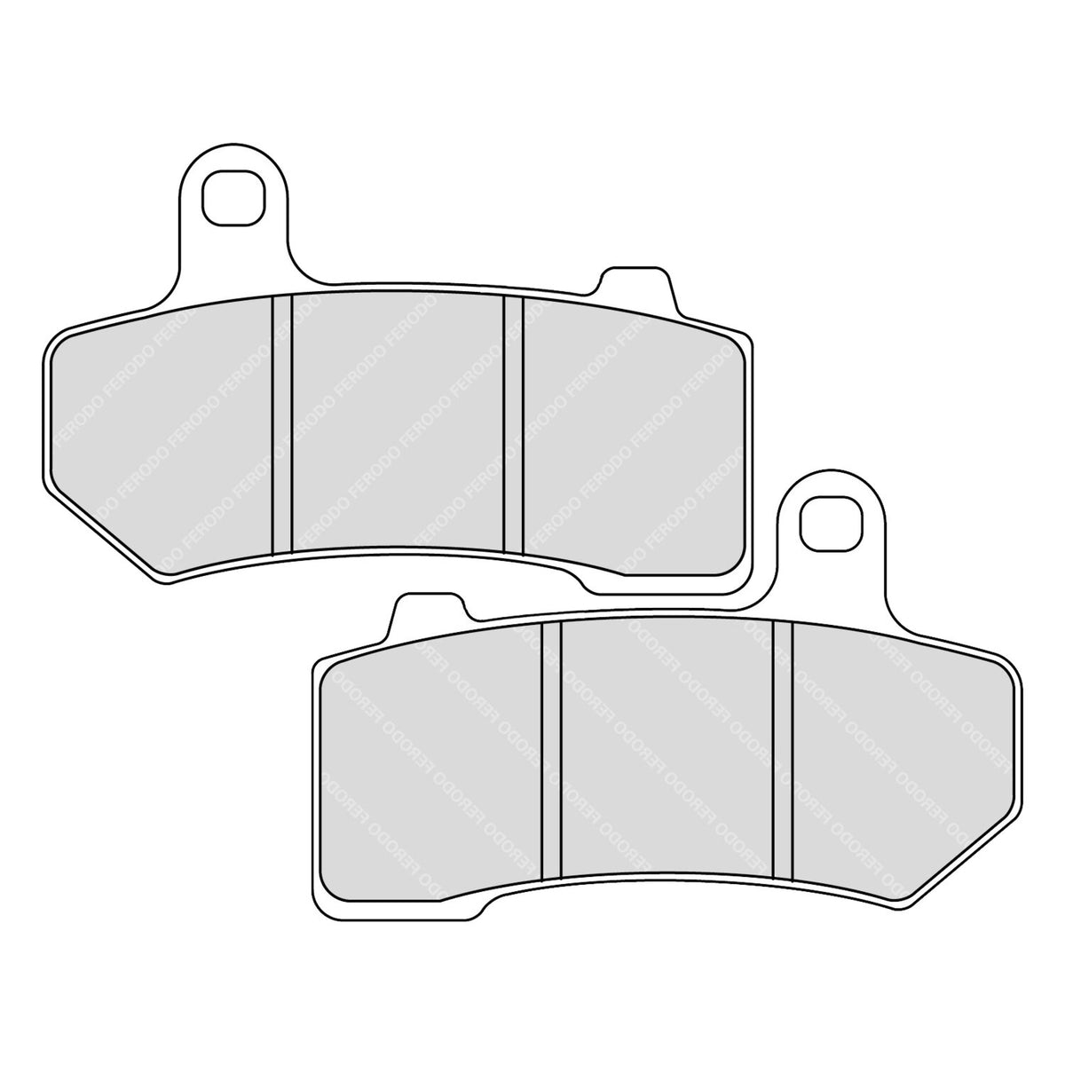 Ferodo brake pads - Sintered ST-compound