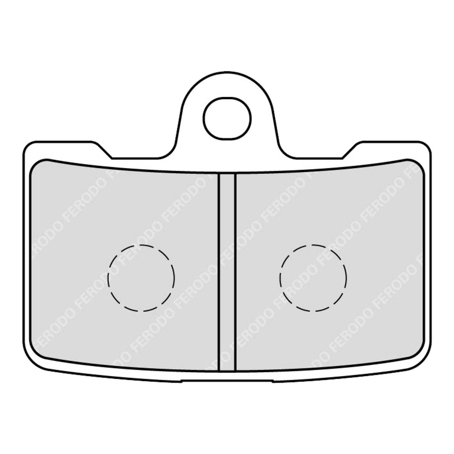 Ferodo brake pads - Sintered ST-compound