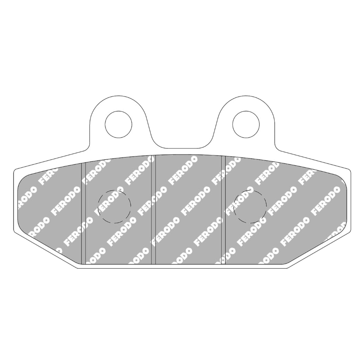 Ferodo brake pads - Sintered ST-compound