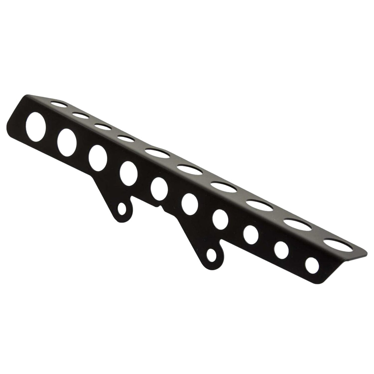 Rick's Motorcycles belt guard Round holes - Matte black