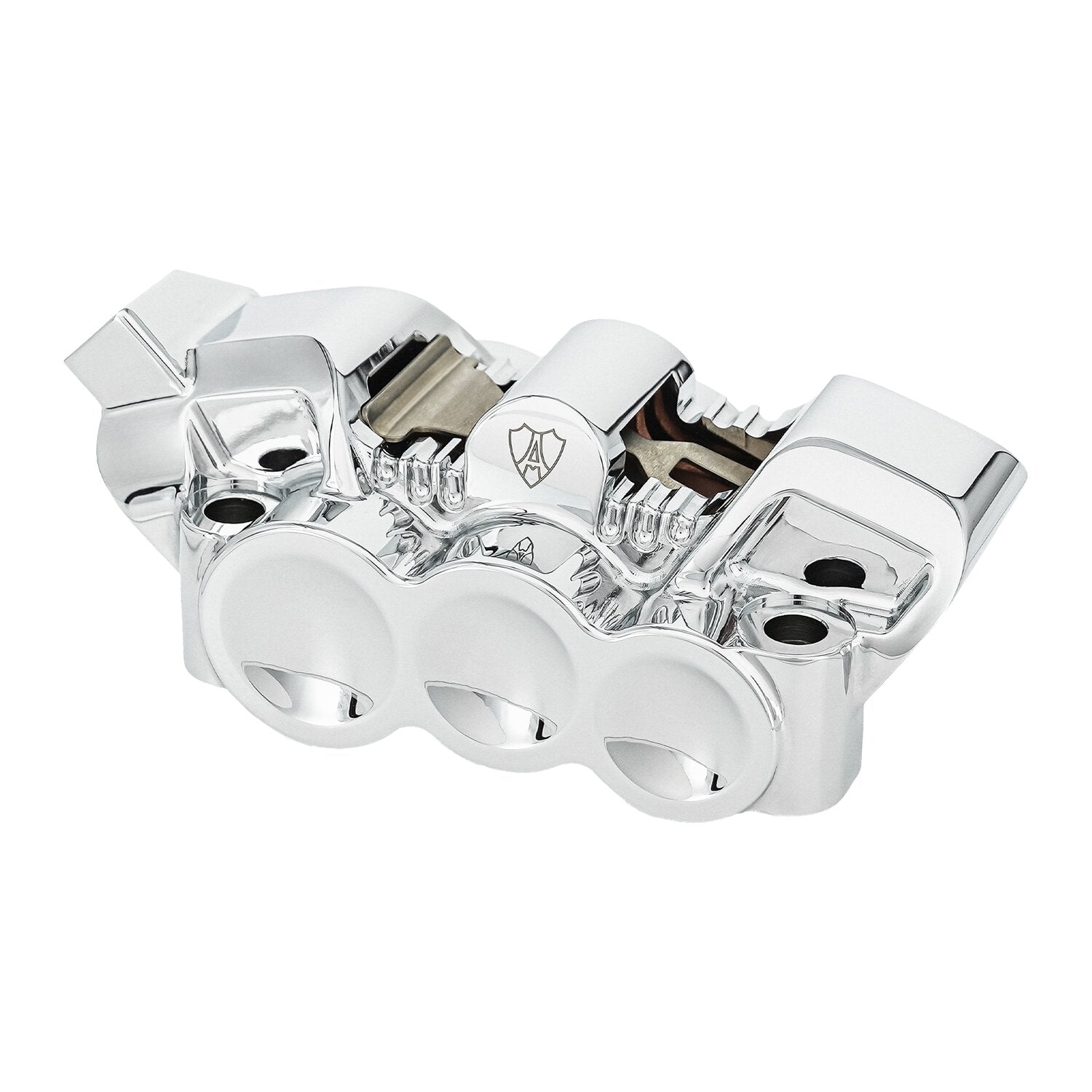 Arlen Ness 6-p mono-block radial caliper - Left - Chrome
