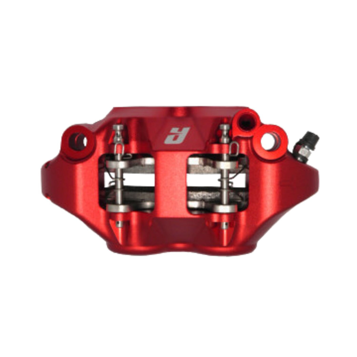Accossato 108mm Monoblock radial brake caliper left - Red