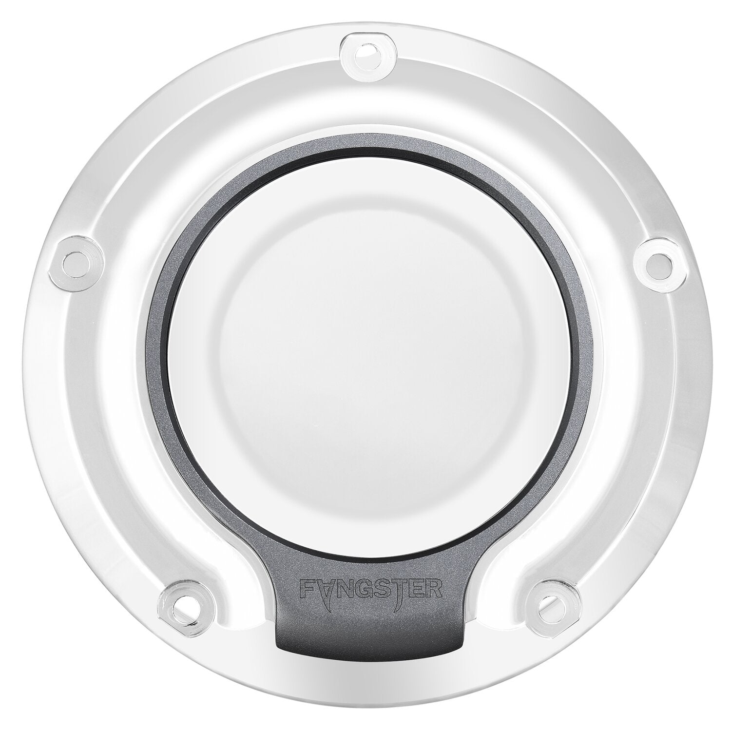 Fangster derby cover - Chrome smoky
