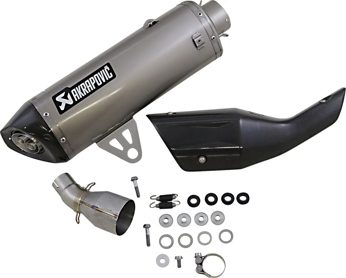 Akrapovic Tytanowa Końcówka Układu Wydechowego Slip-on Do Skutera - Homologacja ECE