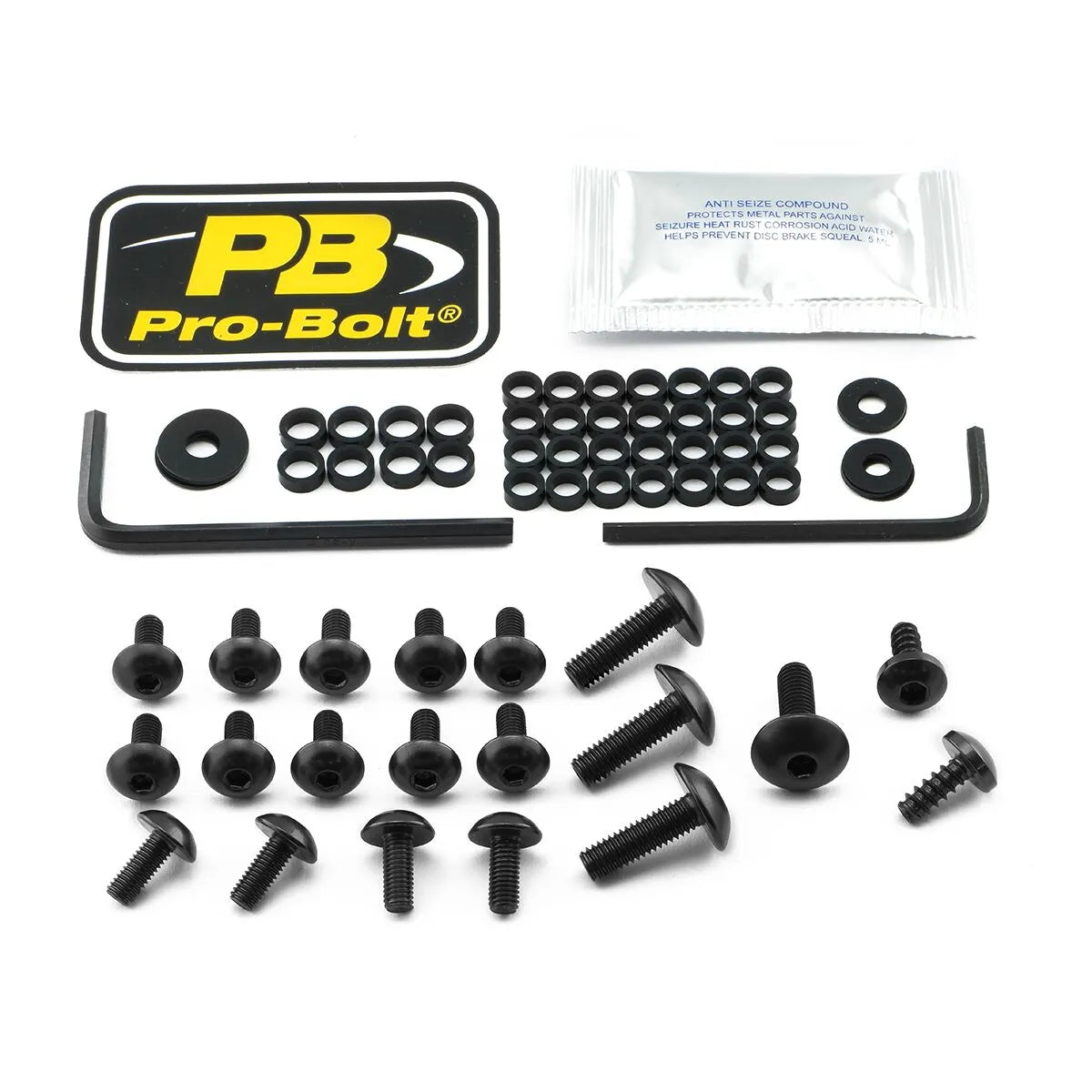 Pro Bolt Aluminium Fairing Bolt Kit For Yamaha