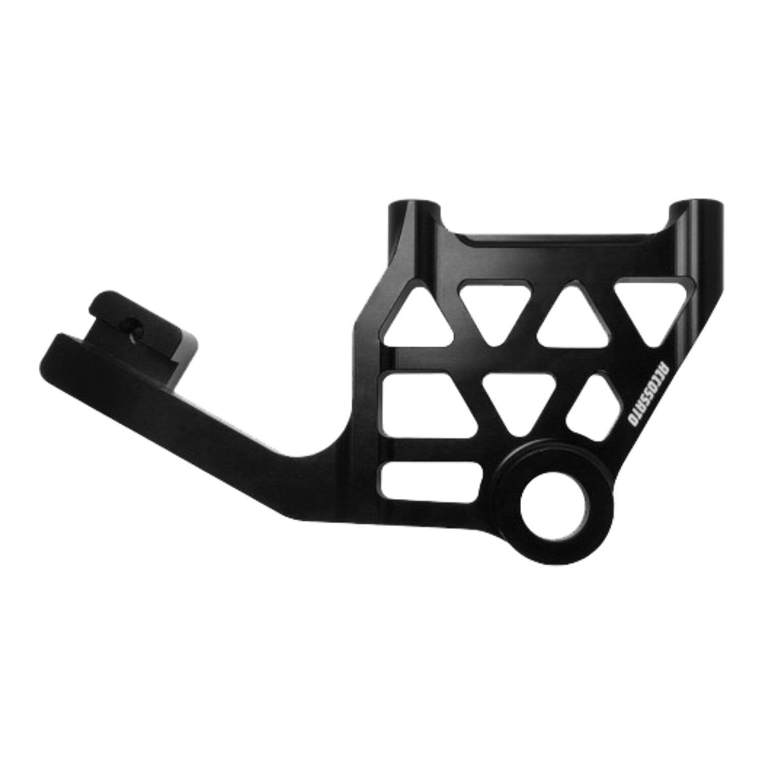 Accossato M8 Touring rear brake caliper bracket - Black
