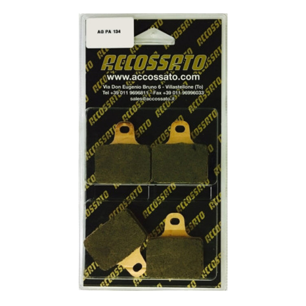 Accossato Brake pad set - Standard