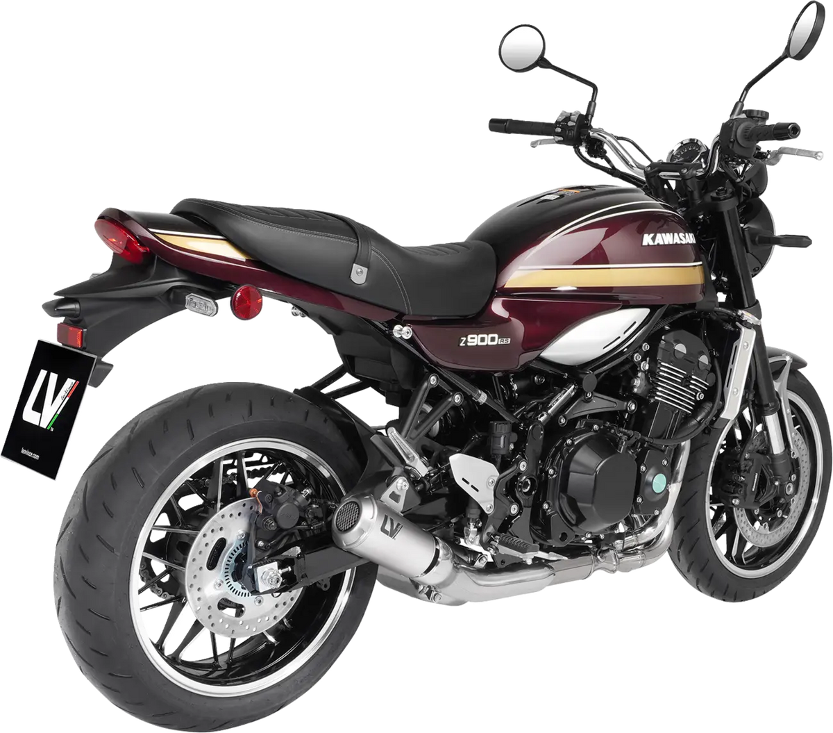 Leovince LV-10 Stainless Steel Slip-On Muffler for Kawasaki