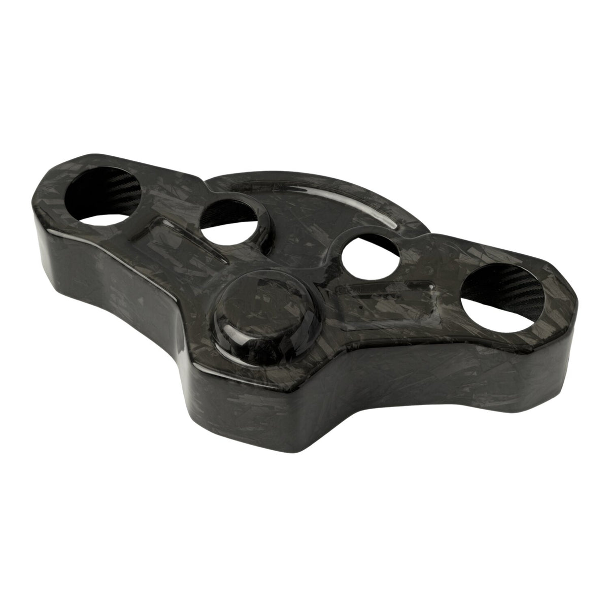 Tommy & Sons carbon fiber top triple tree cover - Forged