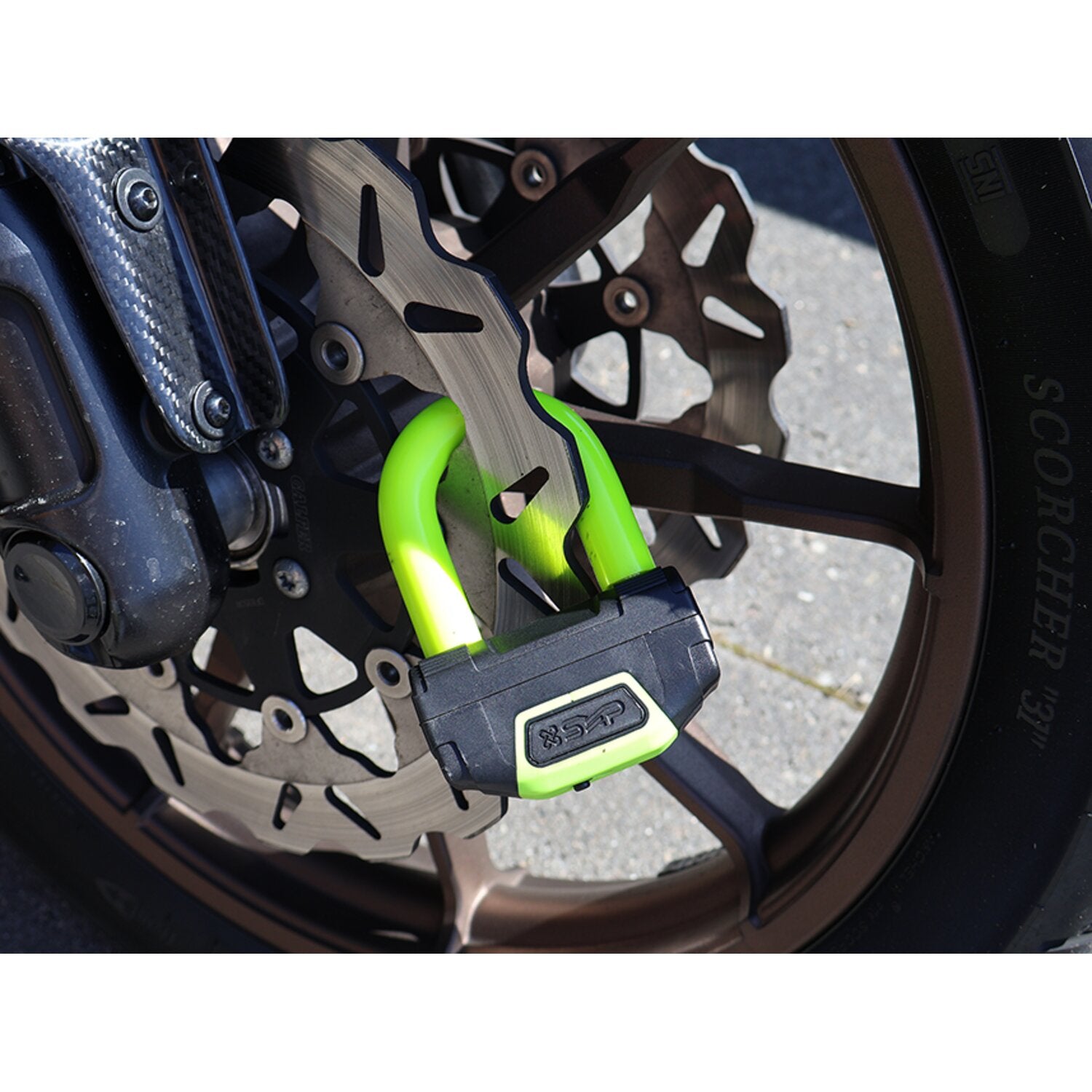 SXP EV Disc Lock - Neon Yellow
