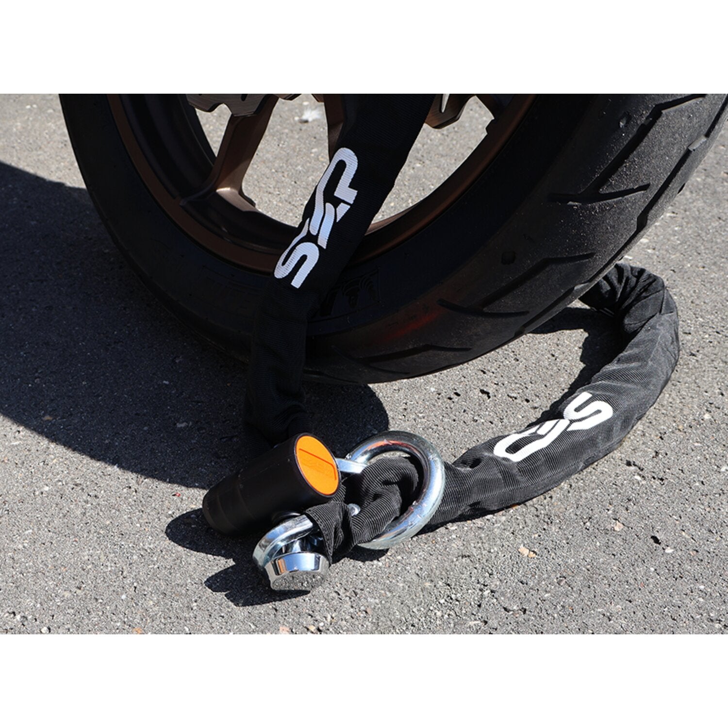 SXP padlock & nose chain lock kit 150mm