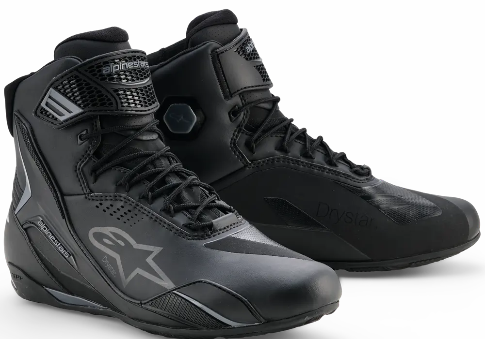 Alpinestars Faster-4 Drystar Shoes Black/Gray