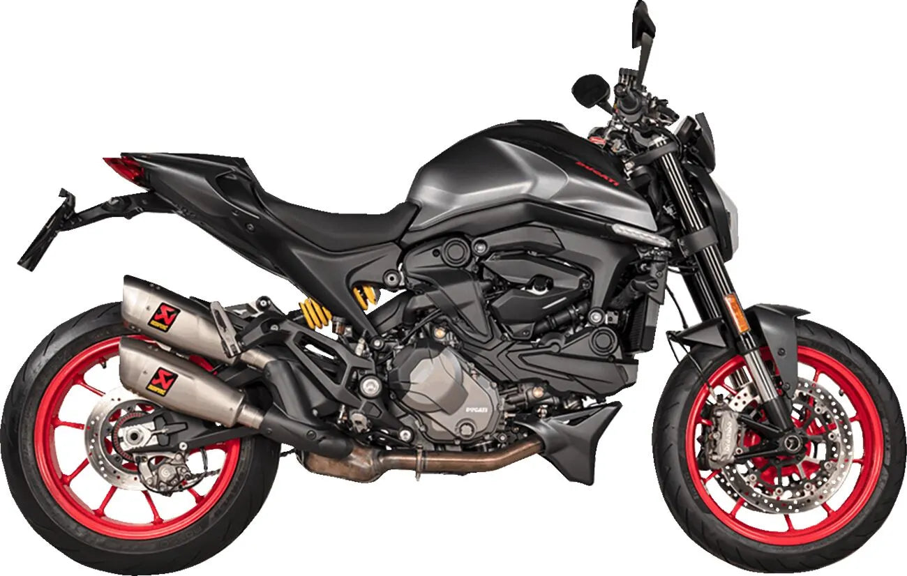 Tłumik Akrapovic Slip-on Line Z Tytanu - Homologacja Drogowa ECE