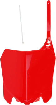 Ufo Replacement Front Number Plate - Red