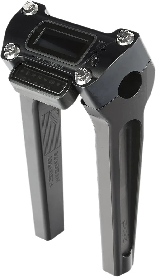 Thrashin Supply 8" Black Handlebar Risers