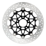 Accossato floating brake disc rear - Round - Black