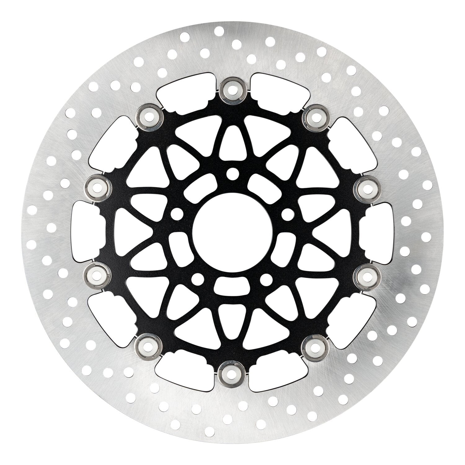 Accossato floating brake disc rear - Round - Black