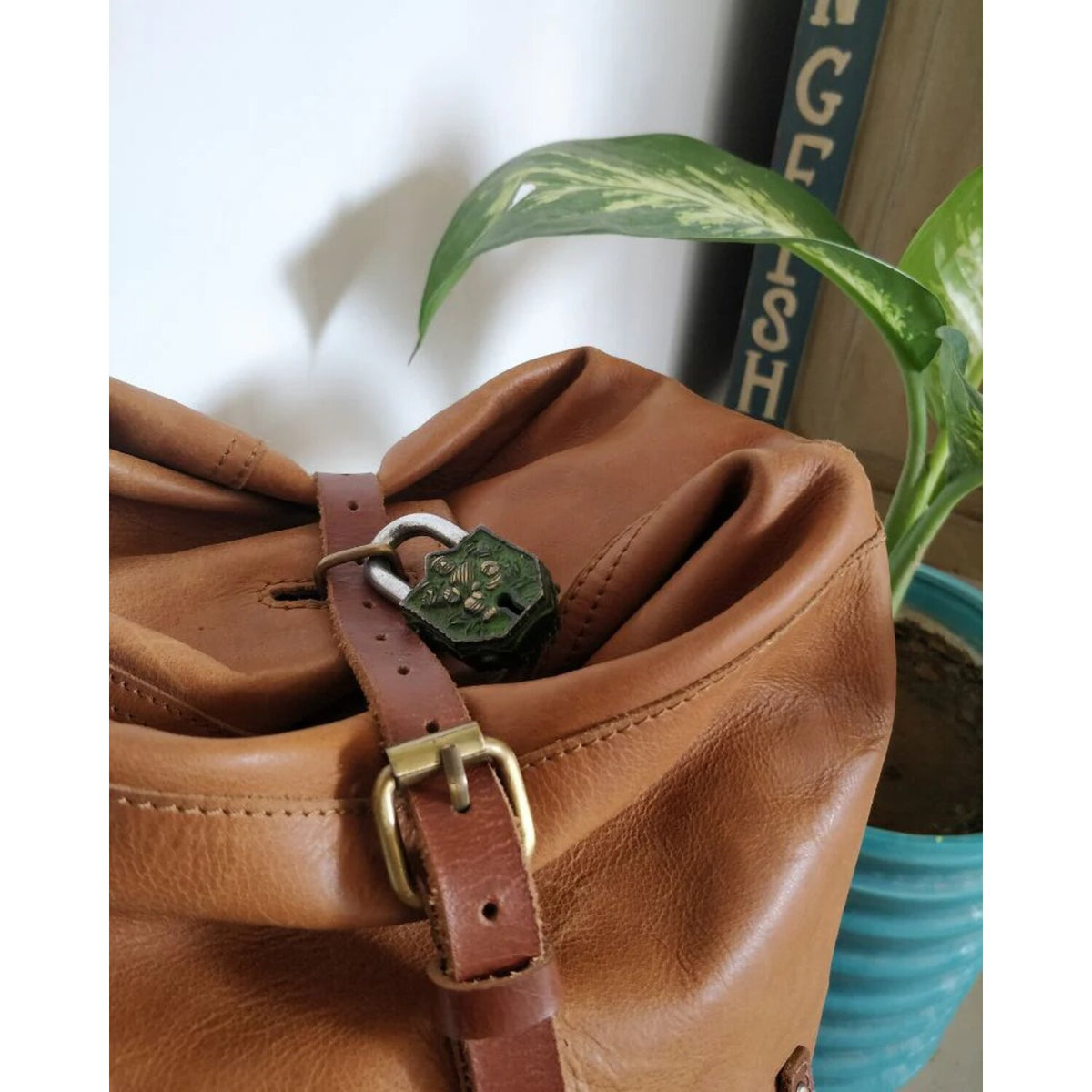 Trip Machine Military duffle bag - Vintage Tan