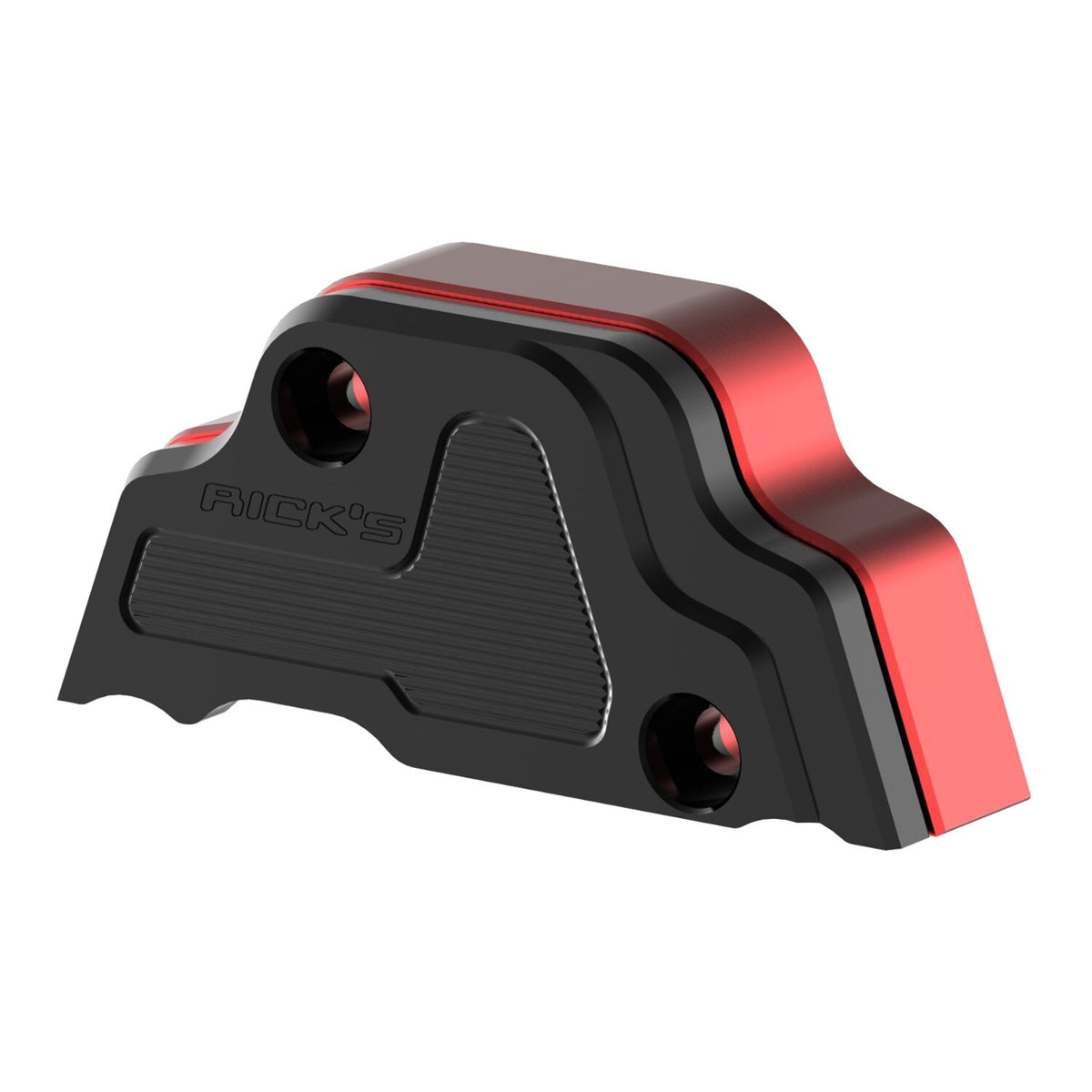 Rick's Motorcycles gear position sensor cover - Black/Red