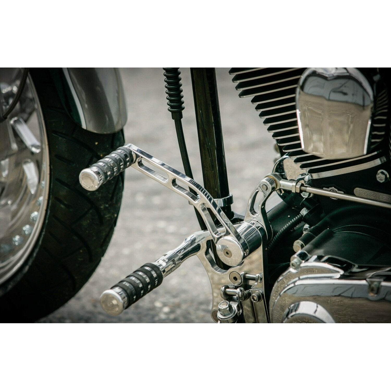 Rick's Motorcycles +2" Forw - control kit - O-Ring - Pol