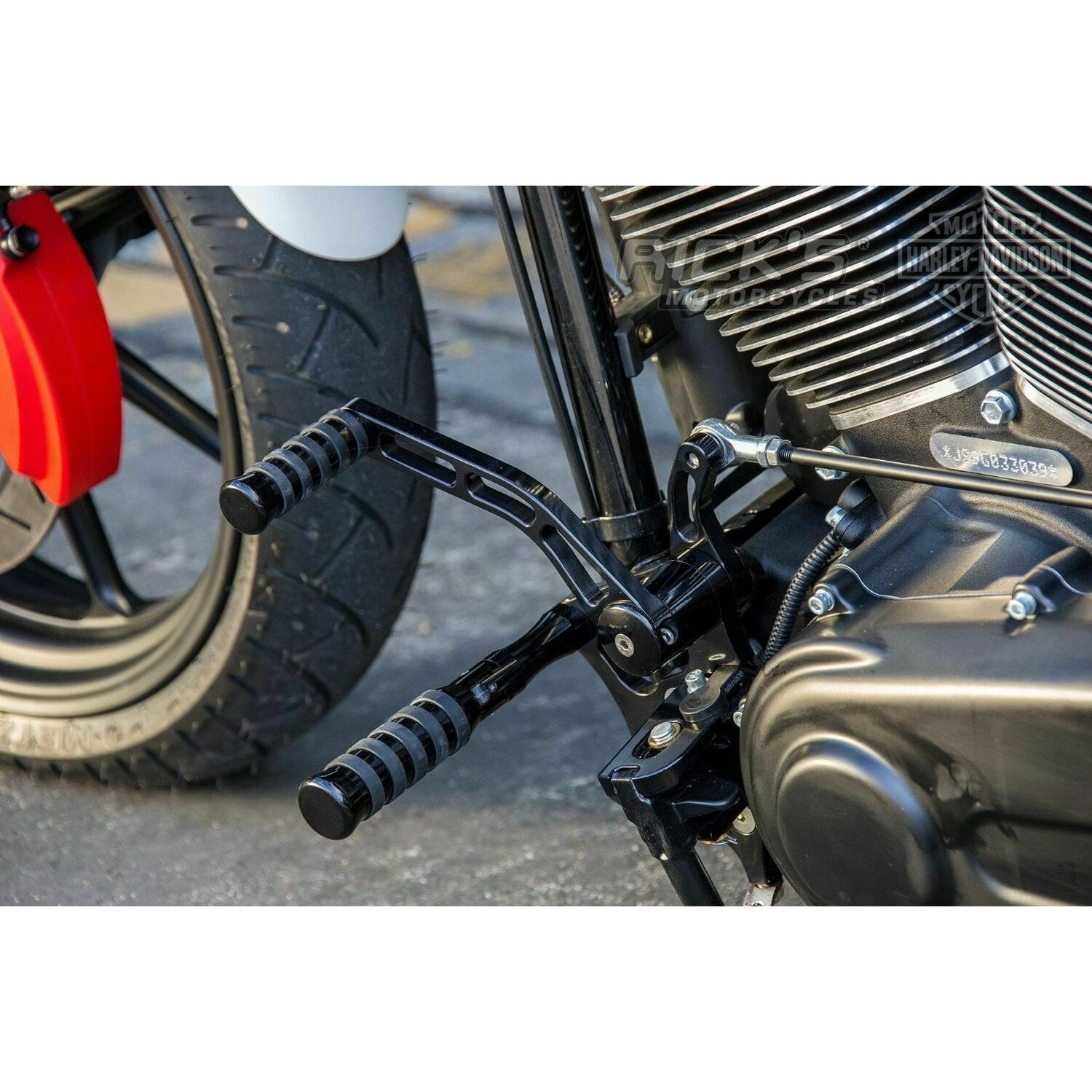 Rick's Motorcycles Forward control kit - O-ring - Black
