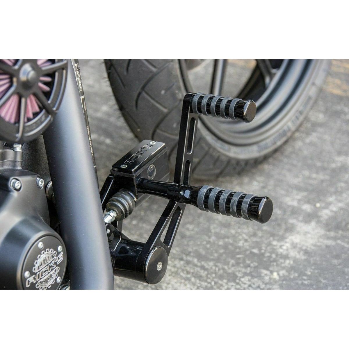 Rick's Motorcycles Forward control kit - O-Ring - Black