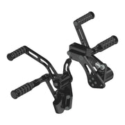 Rick's Motorcycles +4" Forw - control kit - O-Ring - Black