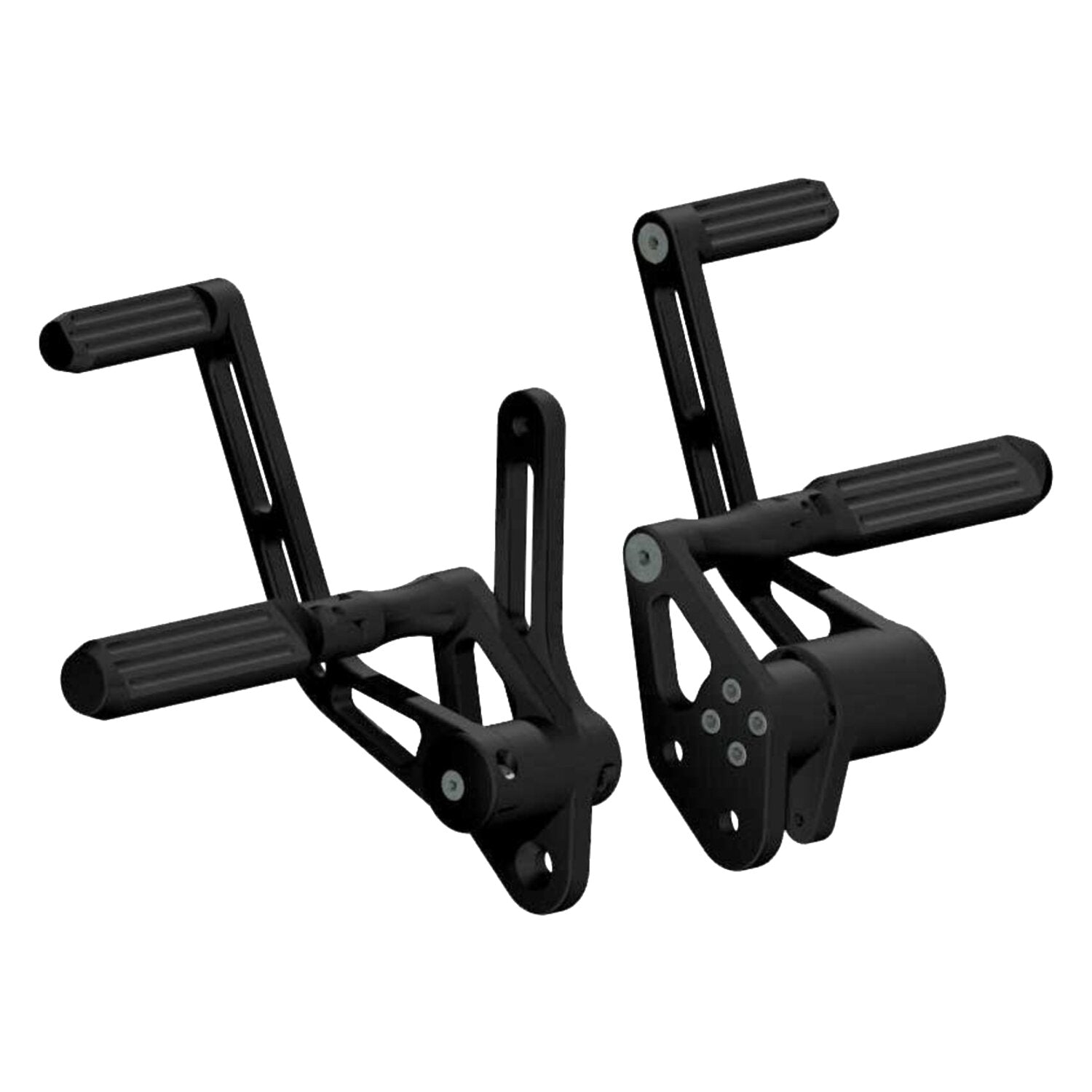 Rick's Motorcycles +2 5" Forw - control kit - AK 4.7 - Black