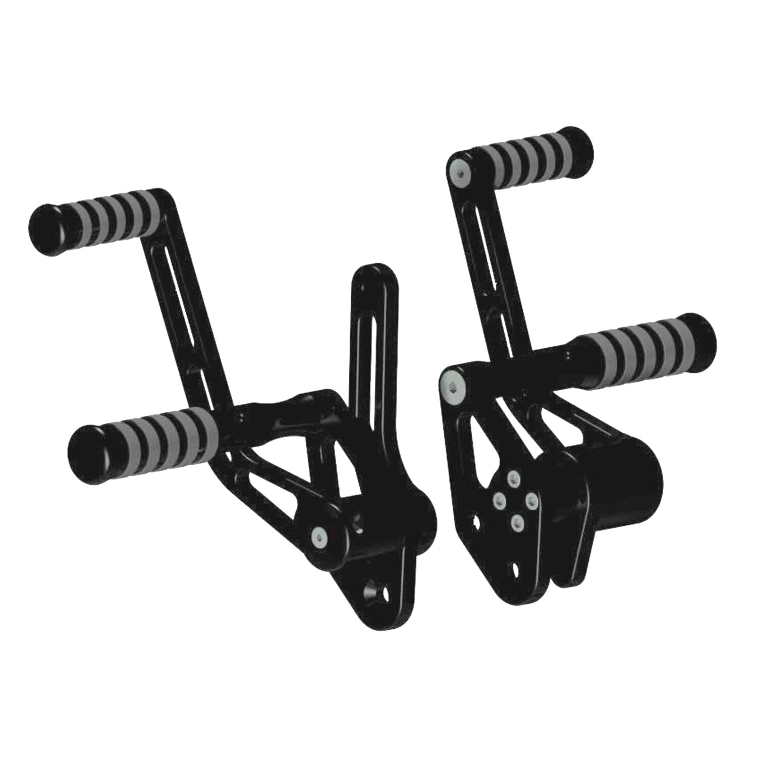 Rick's Motorcycles + 2 5" Forw - control kit - O-Ring - Black