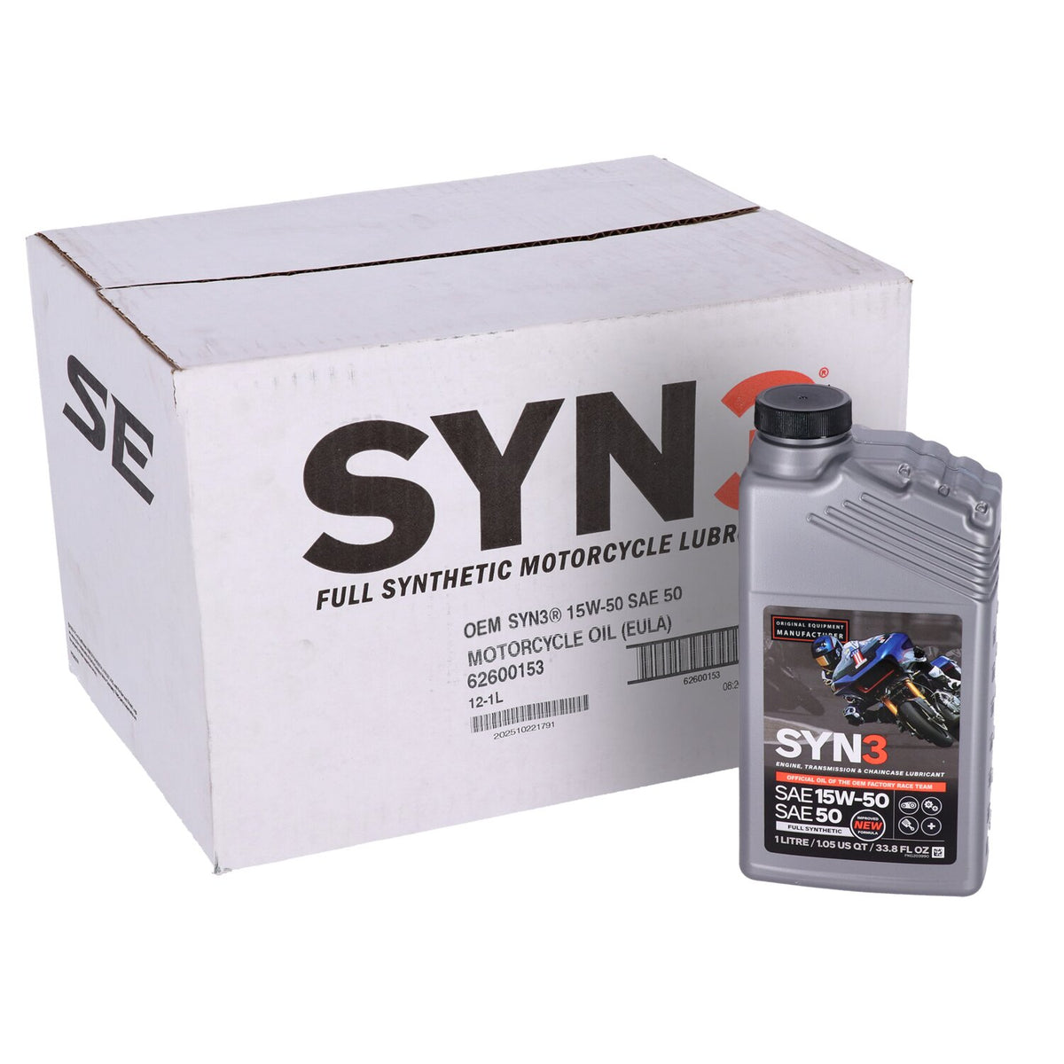 OEM SE SYN3 15W50/SAE 50 oil