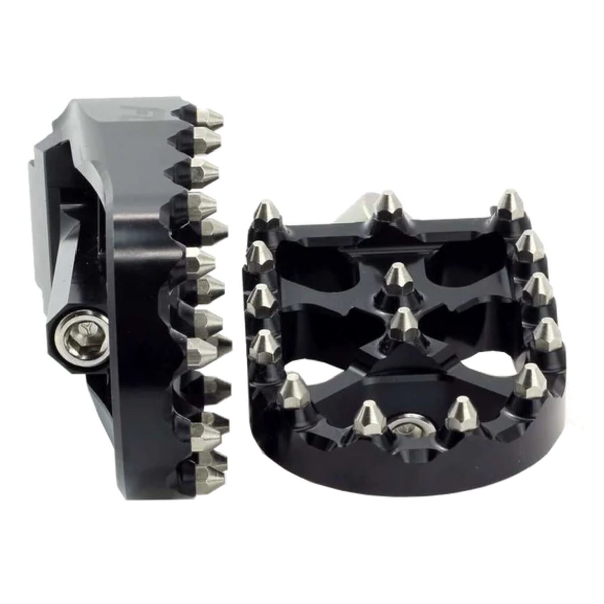Flo Motorsports V2 MX foot peg set - Black